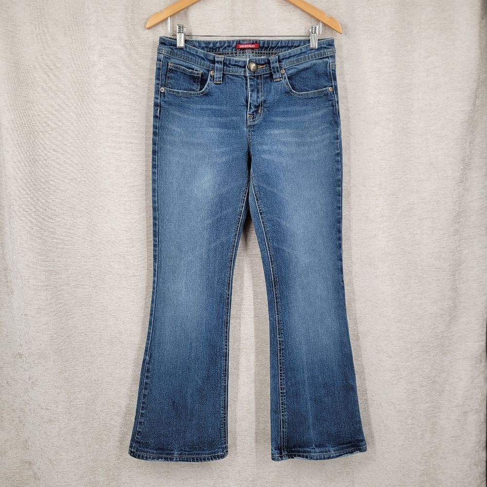Unionbay Y2K Classic Blue Denim Jeans Boot Cut Bootcut Or Small Flare